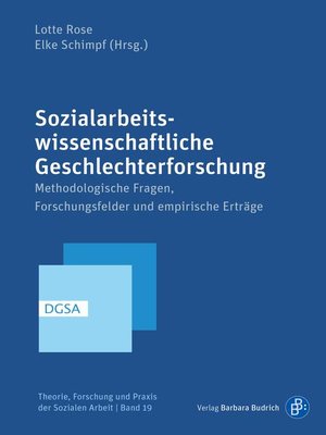 cover image of Sozialarbeitswissenschaftliche Geschlechterforschung